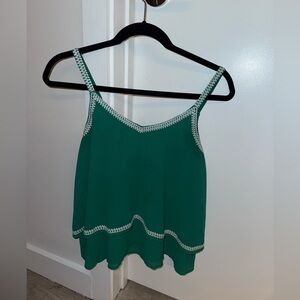 Womens Green tank